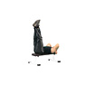 Lying Bench Leg Raise