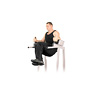 Chair Twisting Knee Raise
