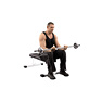 Seated Reverse Barbell Wrist Curl