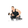 One Arm Seated Dumbbell Wrist Curl