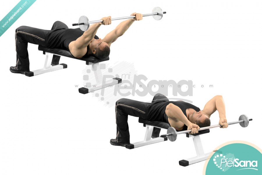 Back Of The Head Lying Tricep Extension