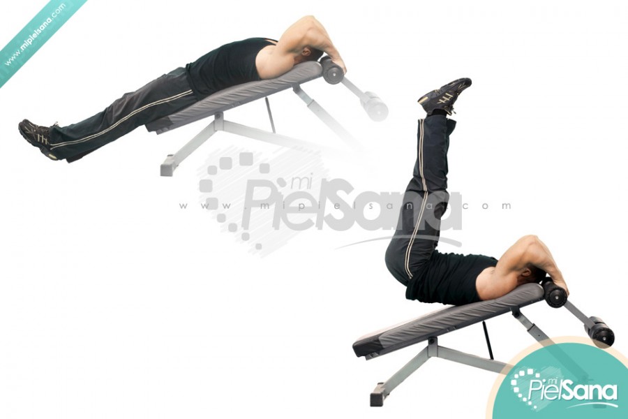 Decline Leg Raise With Hip Thrust