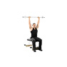 Seated High Barbell Front Raise
