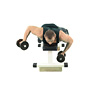 Alternate Lying Dumbbell Reverse Fly