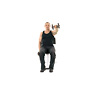 Alternate Seated Dumbbell Front Raise