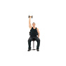 One Arm Seated Arnold Press