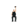 One Arm Seated Palms In Dumbbell Press