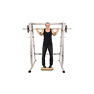 Toes In Smith Machine Calf Raise