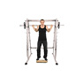 Toes Out Smith Machine Calf Raise
